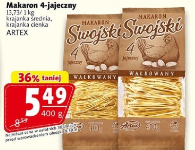 Makaron 4-jajeczny promocja w Prim Market