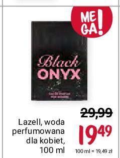 Woda perfumowana Lazell black onyx promocje