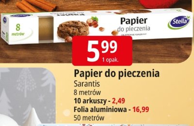 Papier do pieczenia Sarantis promocja w Leclerc
