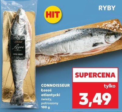 Łosoś atlantycki świeży, patroszony promocja w Kaufland