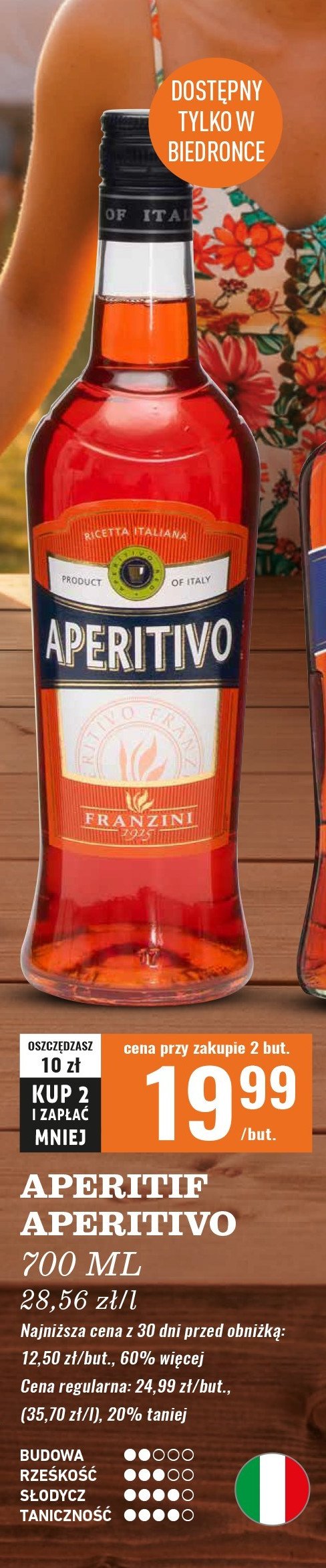 Vermouth APERITIVO promocja