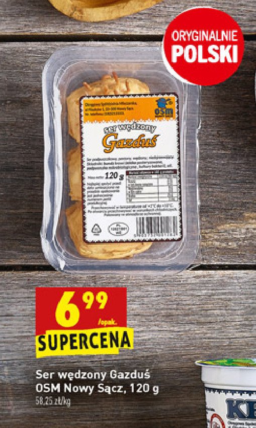 Ser w臋dzony gazdu艣 Osm nowy s膮cz promocja