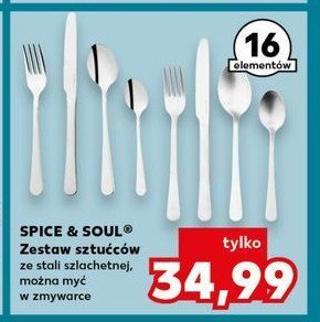 Zestaw sztucców Spice&soul promocja w Kaufland