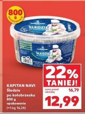 Śledzie po kołobrzesku Kapitan navi promocja