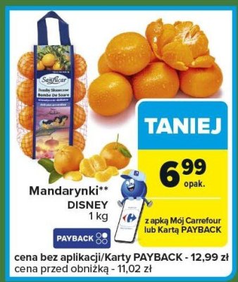 Mandarynki DISNEY promocja w Carrefour Express