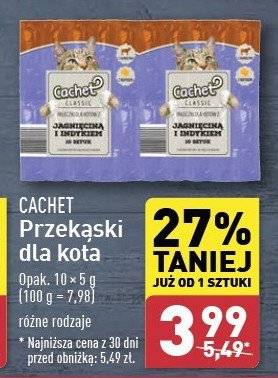 Przekąski z jagnięciną i indykiem Cachet promocja