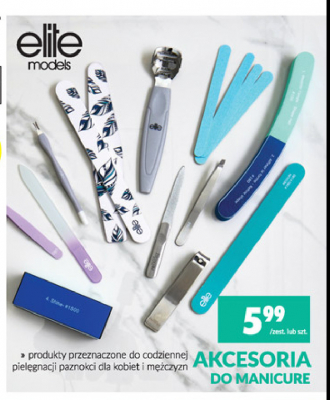 Pilnik do paznokci szklany Elite models accesories promocja