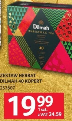 Zestaw herbat DILMAH 40 kopert promocja w Selgros