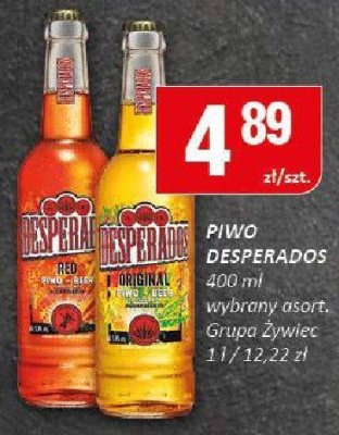 Piwo Desperados promocja w Chorten