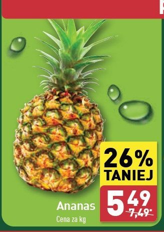 Ananas promocja w Aldi