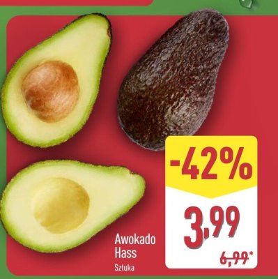 Awokado hass promocja w Aldi