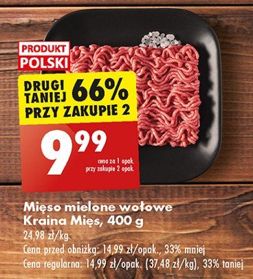 Mięso mielone wołowe Kraina mięs promocja