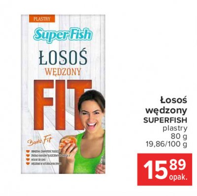 Łosoś wędzony fit Superfish promocja