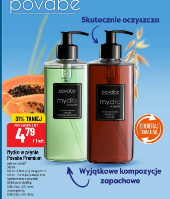 Mydło w płynie Premium papaja i trawa cytrynowa promocja w POLOmarket
