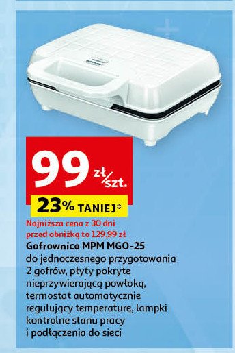 Gofrownica mgo-25 Mpm product promocja