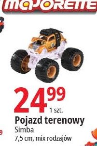 Pojazd terenowy 7.5 cm Simba promocja