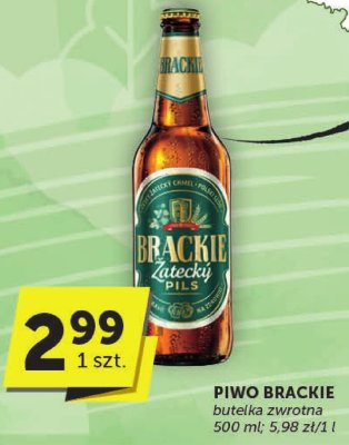 Piwo Brackie Żywieckie butelka zwrotna 500ml promocja w Groszek