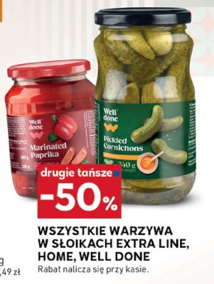 Wszystkie warzywa w słoikach Extra Line, Home, Well Done promocja w Stokrotka