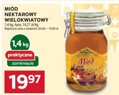 Miód nektarowy wielokwiatowy promocja w Stokrotka