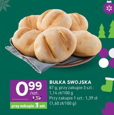 Bułka swojska Stokrotka promocja w Stokrotka