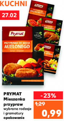Przyprawa do kebaba i gyrosa Prymat promocja