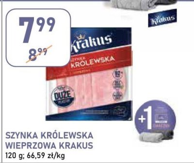 Szynka królewska wieprzowa  promocja w Stokrotka