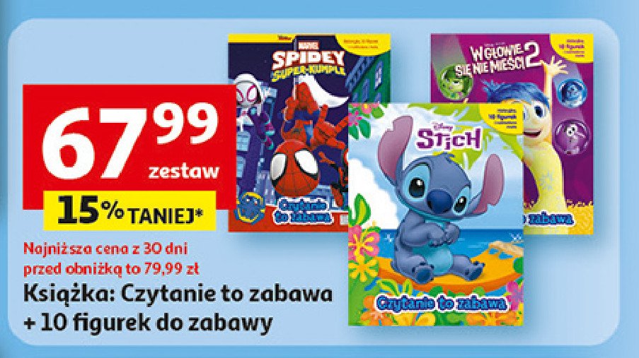 Stitch czytanie to zabawa promocja w Auchan