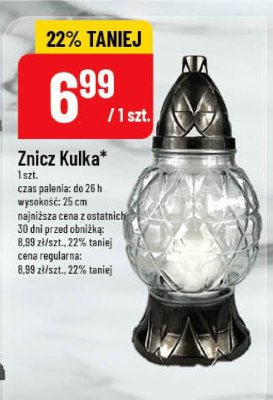 Znicz Kulka promocja w POLOmarket