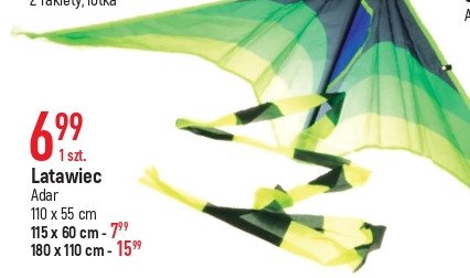 Latwiec 110 x 55 cm Adar promocja