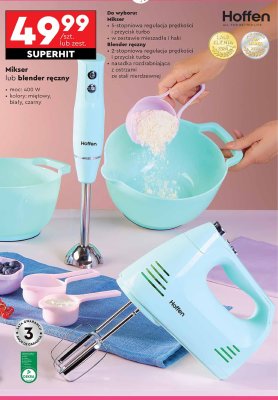 Blender ręczny 400 w Hoffen promocja
