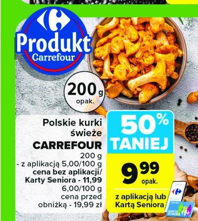 Kurki polskie Carrefour promocja