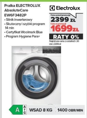 Pralka  PerfectCare EW6F3482P promocja w NEONET