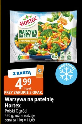 Warzywa na patelnię Hortex Polski Ogród promocja w Leclerc