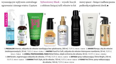 Odżywka PROSALON Intensis do włosów nawilżająca bez spłukiwania promocja w Hebe