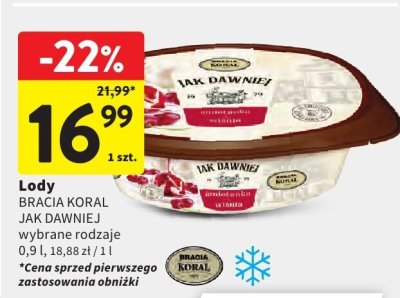 Lody promocja w Intermarche