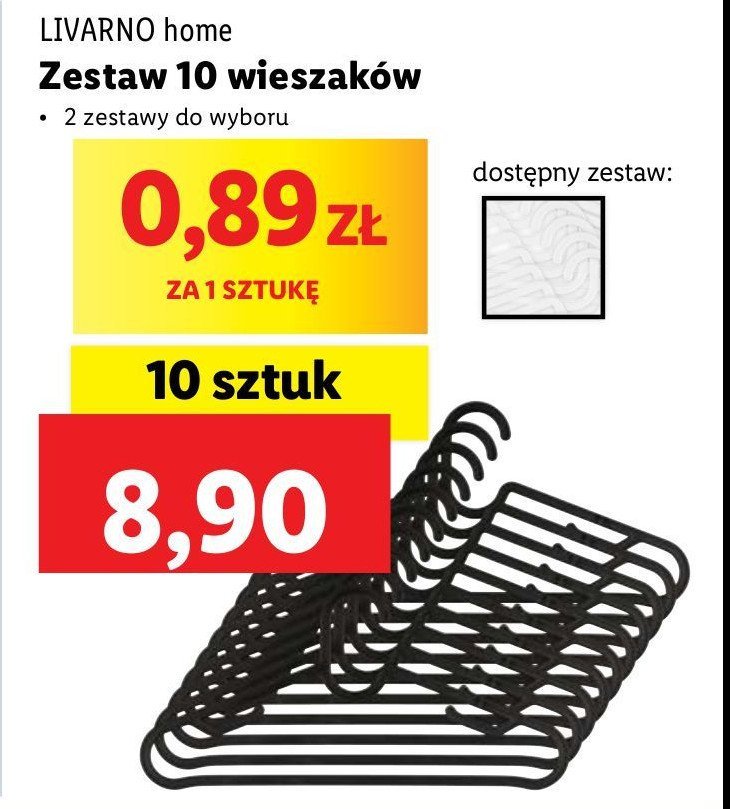 Wieszaki na ubrania promocja