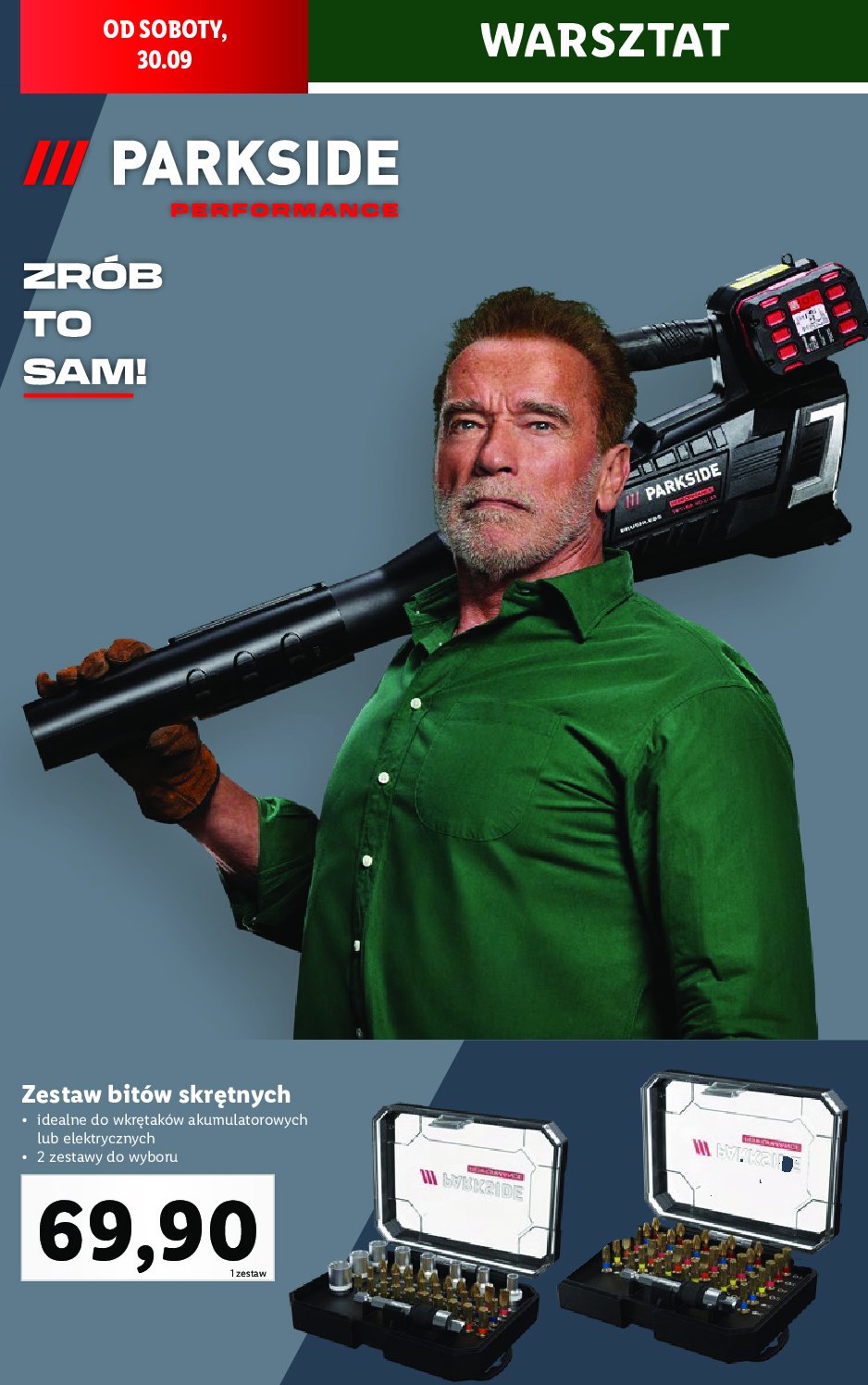 Zestaw bit贸w skr臋tnych Parkside promocja