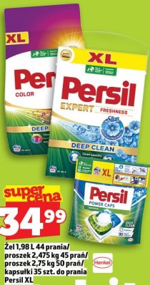 Kapsułki do prania Persil XL Power Caps promocja w TOPAZ