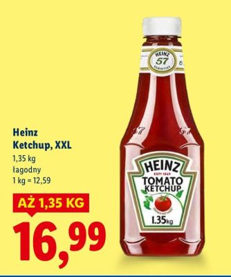 Ketchup XXL promocja w Lidl