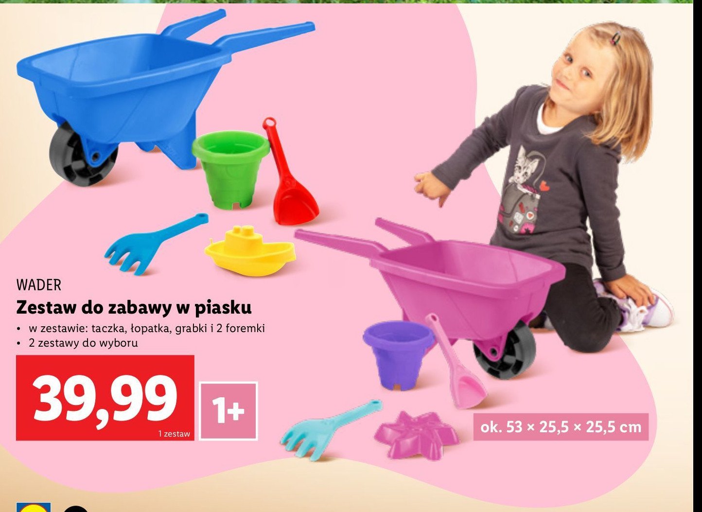 Zestaw do piasku Wader promocja
