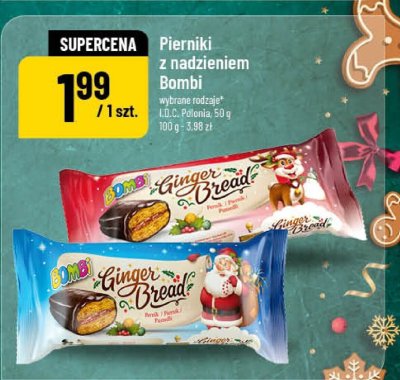 Pierniki z nadzieniem Bombi promocja w POLOmarket