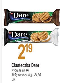 Ciastka 艣mietankowe Eti dare promocja