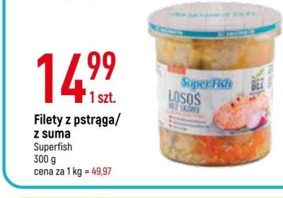 Filety z suma Superfish promocja