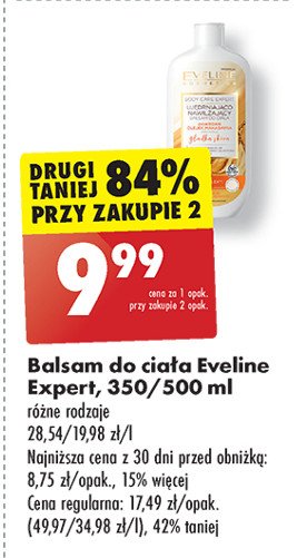 Balsam do ciała ujędrniająco-nawilżający 3w1 Eveline argan oil promocja