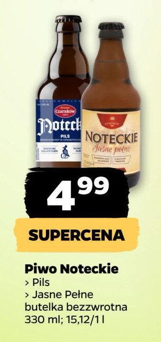 Piwo Noteckie pils promocja