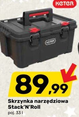 Skrzynka narzędziowa Stack'N'Roll poj. 33 l promocja w Bricomarche
