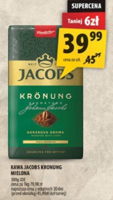 Kawa JACOBS KRONUNG MIELONA 500g promocja w Arhelan