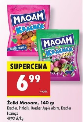 Gumy rozpuszczalne kracher apple alarm Haribo maoam promocja