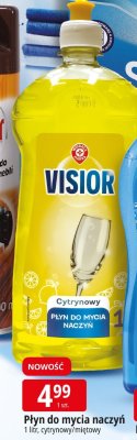 Płyn do mycia naczyń Visior promocja w Leclerc