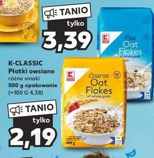 Płatki owsiane górskie K-classic bio promocja